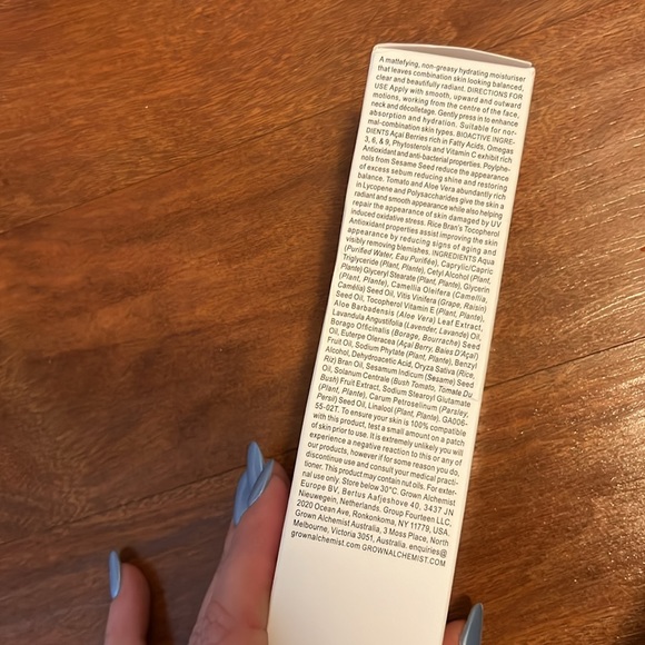 New Grown Alchemist Matte Balancing Moisturizer Açaí Berry Borago NWT - Picture 5 of 9